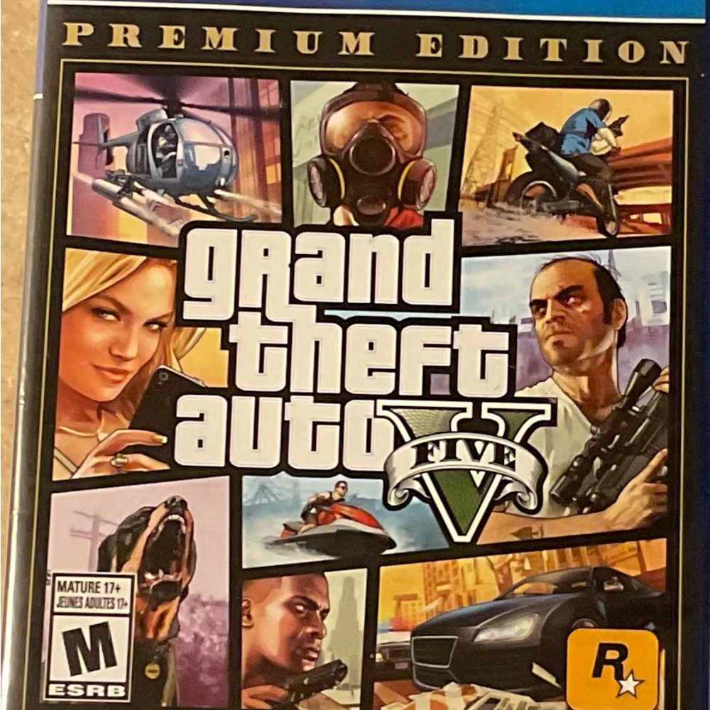 Grand Theft Auto V Premium Edition for PlayStation 4 - Multicolor